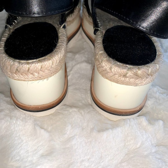 Marc Fisher Platform Espadrille Sandals Sz 5 1/2 5.5 - Picture 7 of 8